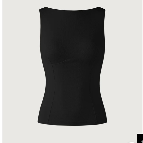 OGL Plantive™ Bustier Boatneck Open-Back Brami Tank - Picture 1 of 5